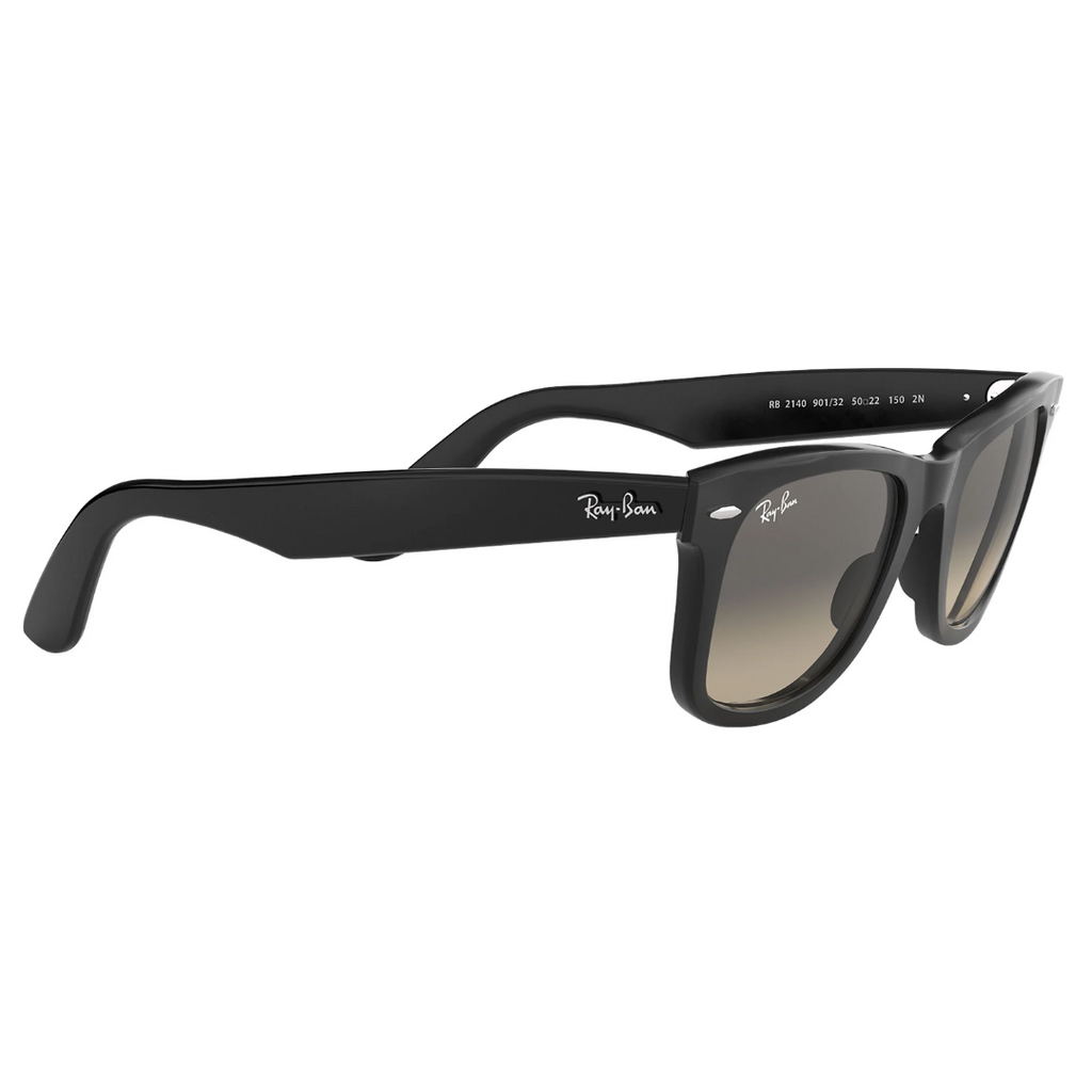 Wayfarer black grey gradient